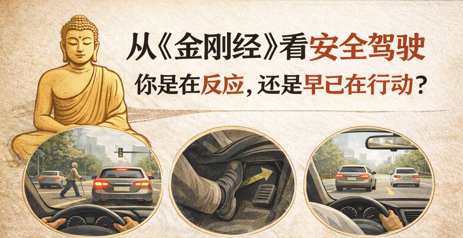 从《金刚经》看安全驾驶：你是在反应，还是早已在行动？